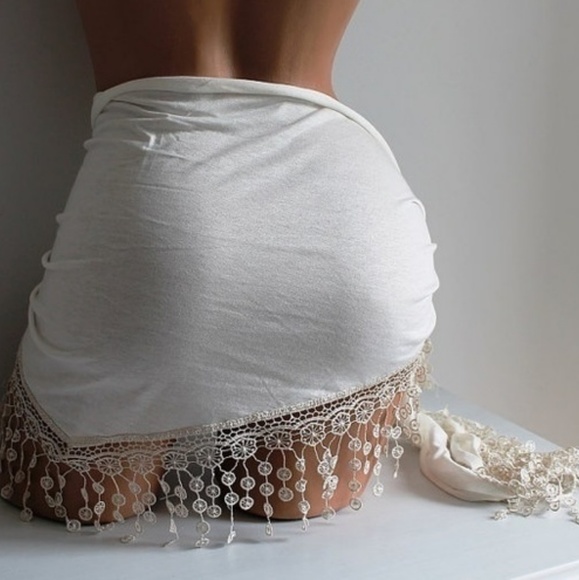 Brown bikini beach cover up - Picture 3 of 3